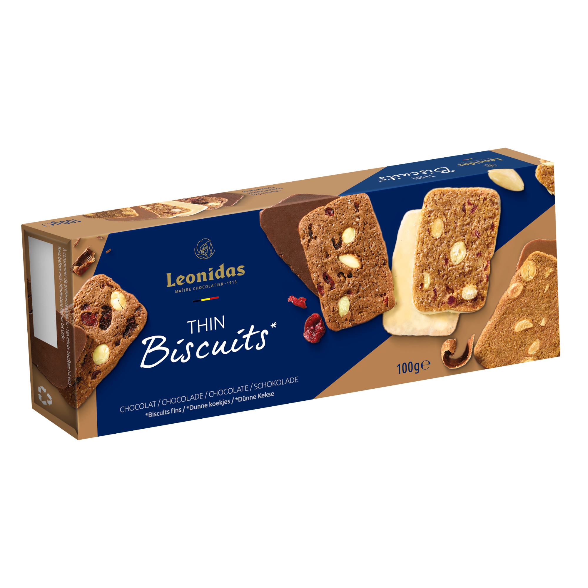 Biscuiti-Leonidas Galletas Leonidas 100g - Imagen 1