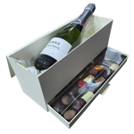 Caja White – Cava + Pralinés 30 uds - Imagen 2
