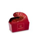 Ballotin Mini, mariposa, 2 pralinés de chocolate con leche